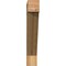 Ekena Millwork Traditional Block Rough Sawn Bracket, Western Red Cedar, 4"W x 24"D x 24"H BKT04X24X24TRA05RWR - alternate 3
